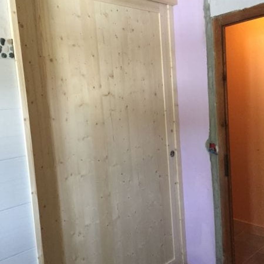 Porte coulissante sur mesure argentière