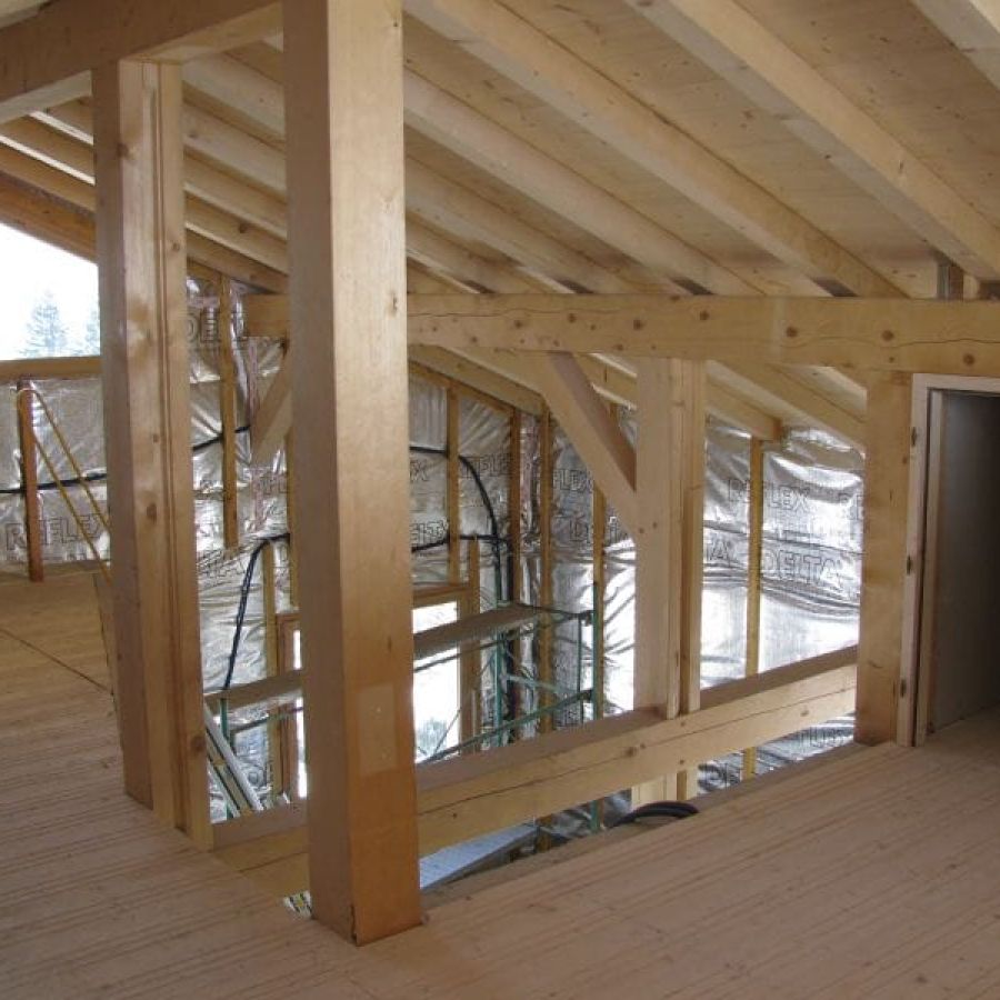 Intérieur en construction