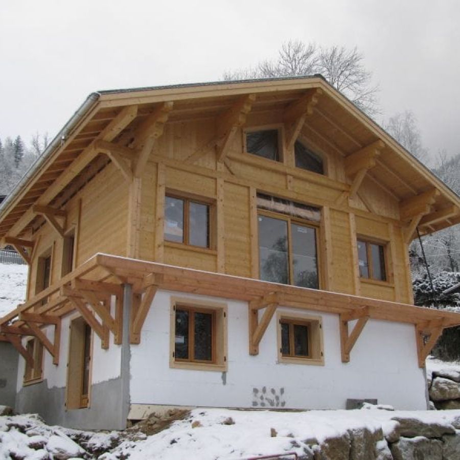 construction de chalet chamonix