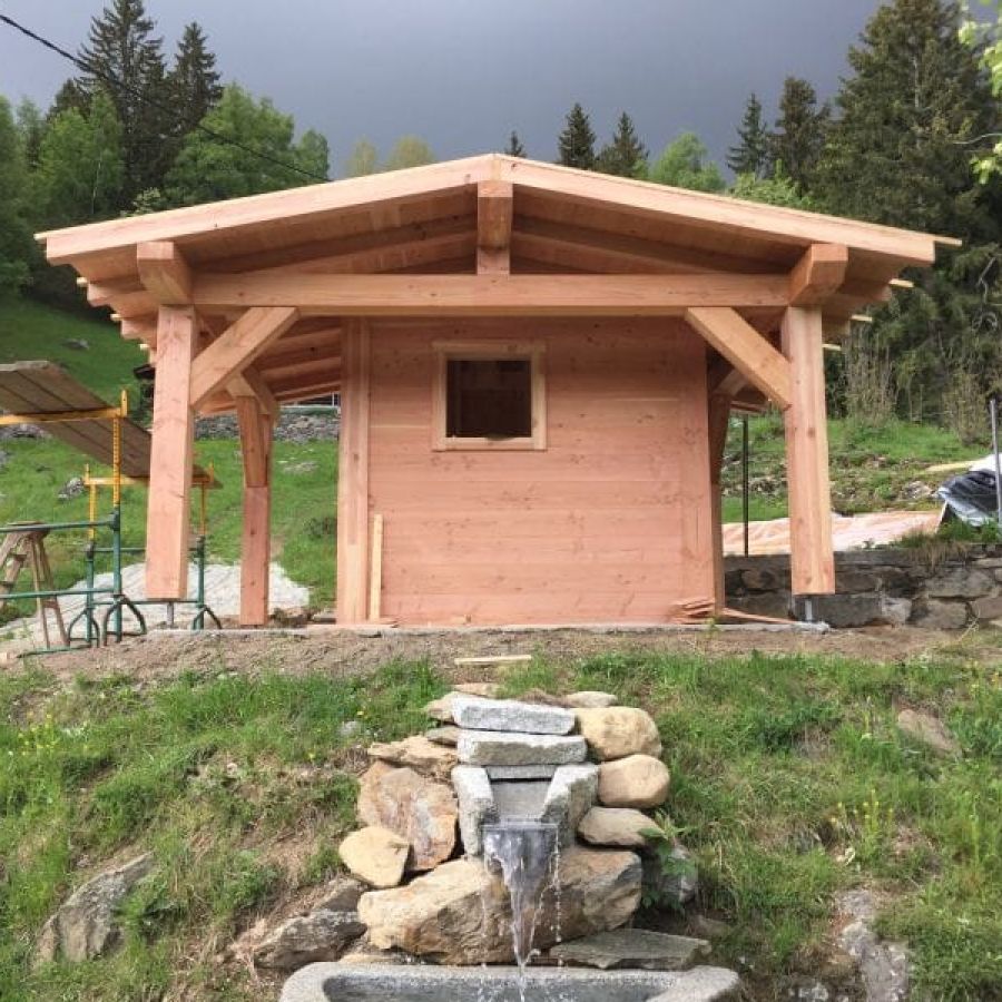 Bûcher les Houches (coupeau)