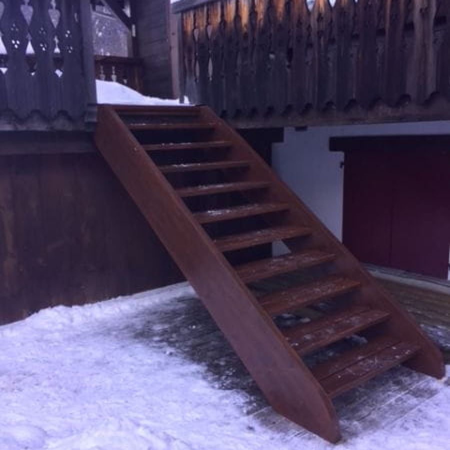 Escalier mélèze