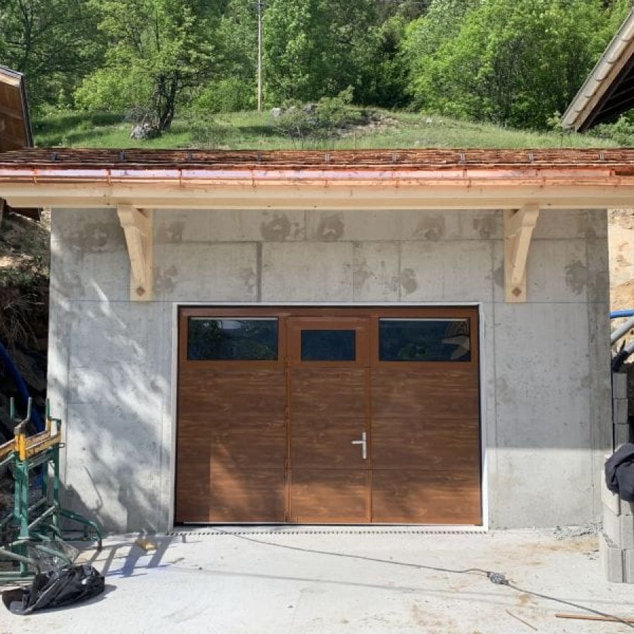 construction d'un garage